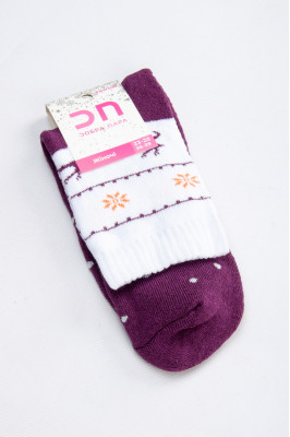 Шкарпетки жіночі новорічні махрові